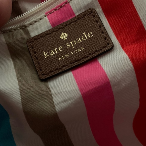 Authentic Brown/Tan Kate Spade Shoulder Bag Purse - Picture 5 of 7